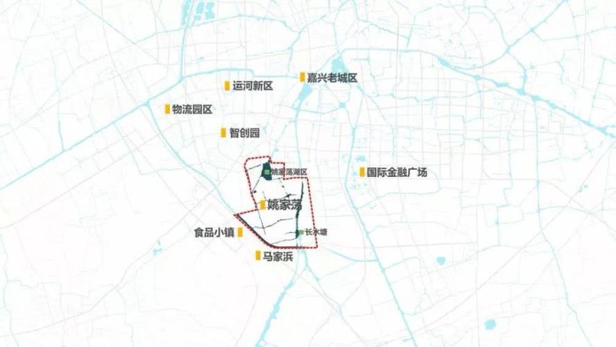 马家浜文化发源地隔路相望,东接嘉兴国际商务区,西为智创园,运河新区