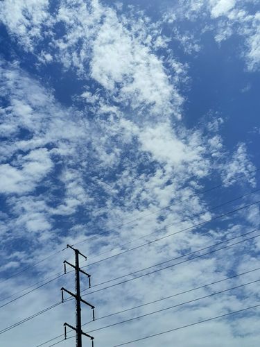 蔚蓝色的天空