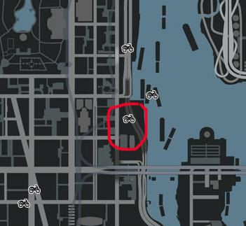侠盗猎车4 gta4 中50个跳跃点按攻略地图上排序的第25个到底在哪?