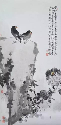 姚新峰·《开口笑》·136cm*68cm
