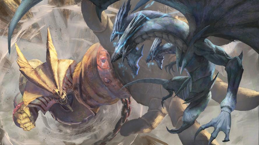 【游戏王】黑暗大法师/艾克佐迪亚 高清壁纸