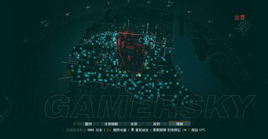 有一种地图叫做情报地图《全境封锁》精华文章推荐《全境封锁》中有