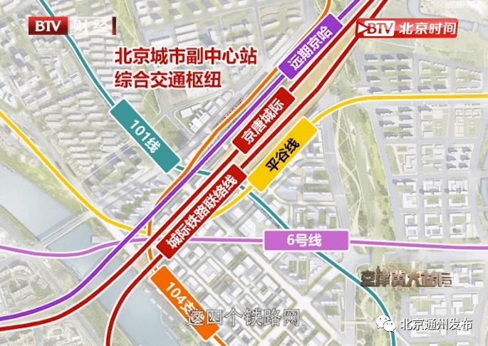 实现通车后,  京唐城际铁路, 北京轨道交通22号线(平谷线) 将可以在
