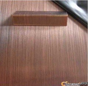 不锈钢红古铜拉丝板