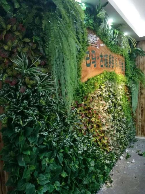 北海绿植墙设计 花艺设计 商业花艺设计