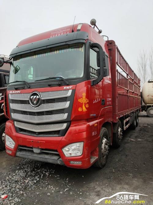 福田欧曼est 9.6米前四后八货车