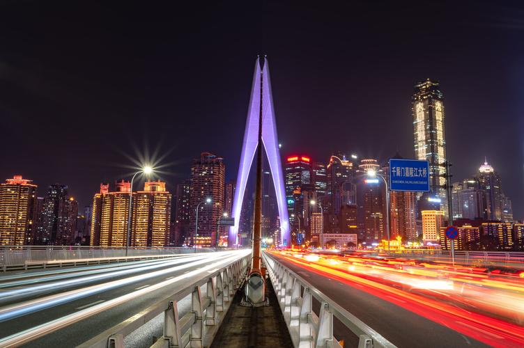 重庆千厮门大桥丨城市夜景