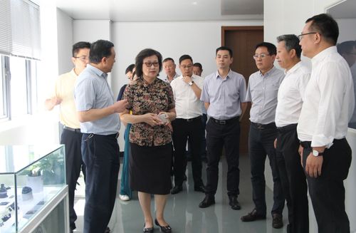 温州市人大常委会副主任徐育斐率队莅临我院调研