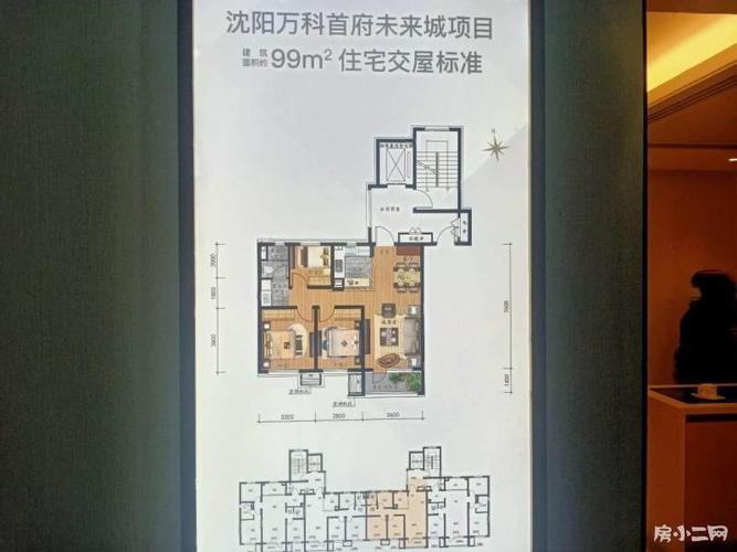 皇姑区 万科 未来城 精装三室 宁山路小学 43中学_沈阳万科首府未来城
