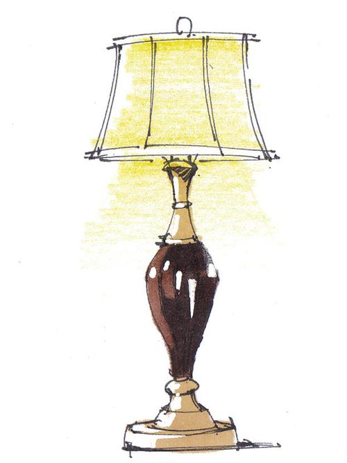 室内设计 手绘_手绘_室内设计_灯具_文化_绘画