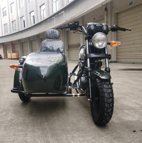 国四200cc侉子 偏三轮侧三轮复古狒狒款边三轮摩托车可上牌带倒档
