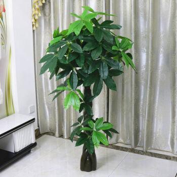 假树发财树仿真植物大型落地盆栽景塑料装饰假花仿真客厅室内绿植15米