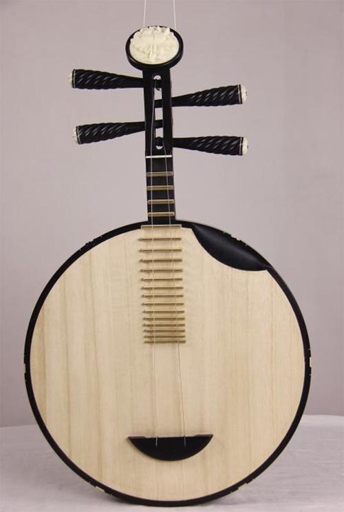 衡乐 黑檀月琴乐器西皮二黄京剧月琴专业演奏民乐月琴