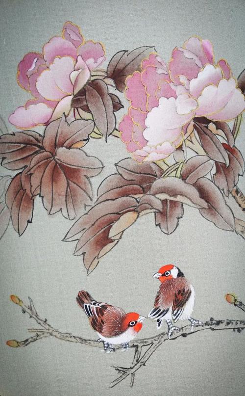 纯手绘,尽绝美!美术大师姚桂元工笔团扇,撩动迷人的你