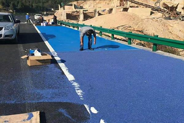 山东道路防滑陶瓷颗粒地面工程
