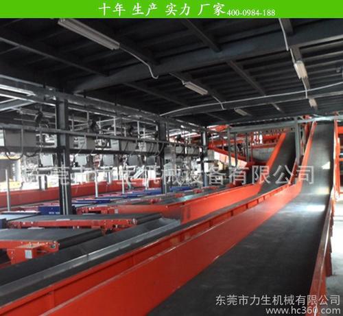 快递输送流水线 快递分拣.商品大图