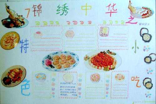 家乡特产民俗手抄报 民俗手抄报