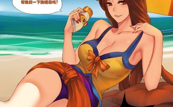 海克斯一个泳池派对加两个普通皮肤能合出什么