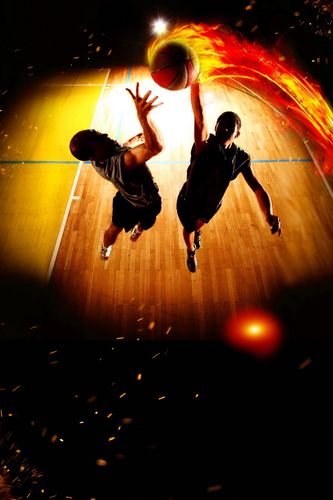 大灌篮篮球运动比赛psd素材