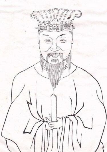 古代人物:丞相简笔画