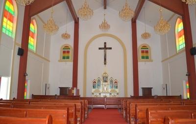 美式现代教堂建筑装修效果图