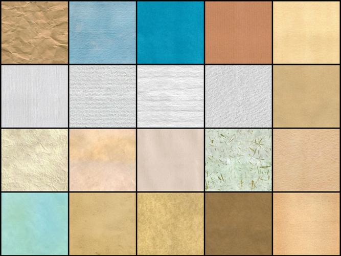 古典怀旧纸张纹理填充图案ps素材