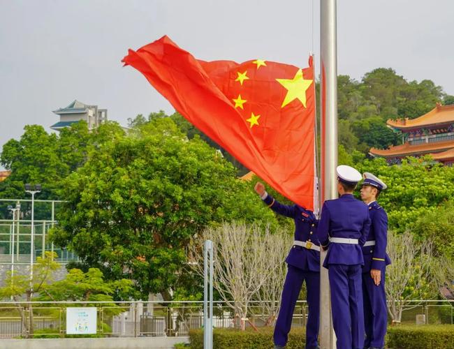 旗 旗帜 旗子 升国旗 升旗 升旗仪式 1080_831