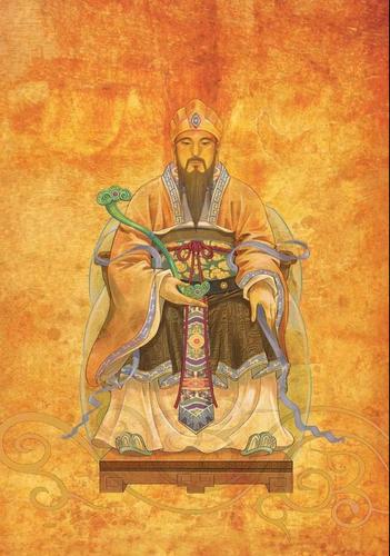 中国古代的灶神是谁,灶神来源的画像介绍!