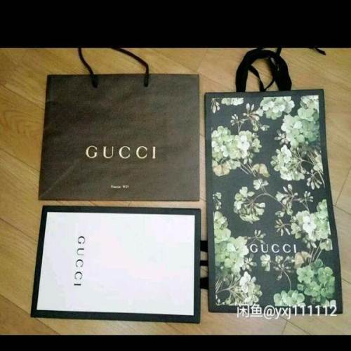 gucci纸袋 专柜纸袋