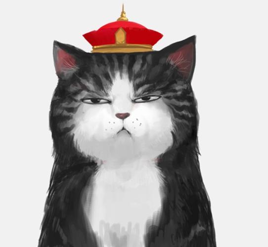 吾皇猫微信头像_吾皇万睡情侣头像_吾皇巴扎黑 头像 .