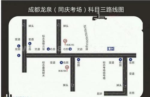 成都龙泉同庆考场科目三满分技巧分享