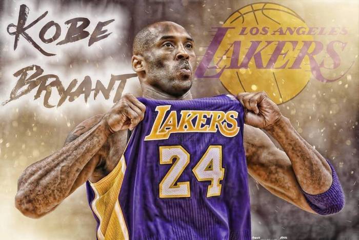 科比布莱恩特kobe bryant洛杉矶湖人la 8号与24号