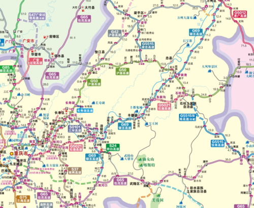 垫江至丰都至武隆高速公路又有新进展了,希望能真的早日修好,以后又要