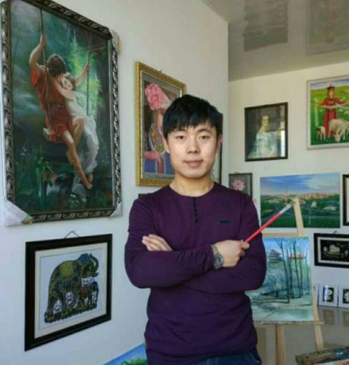 画家张磊