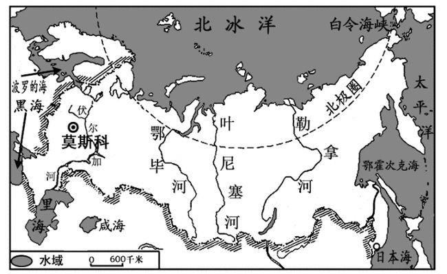 (2)西伯利亚河流:鄂毕河,叶尼塞河,勒拿河(谐音:毕业了)属于北冰洋