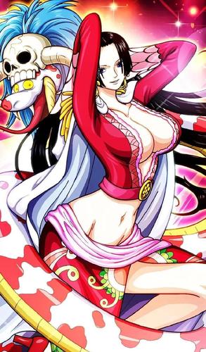 《海贼王》:美少女系列:"海贼女帝"波雅汉库克,世界第