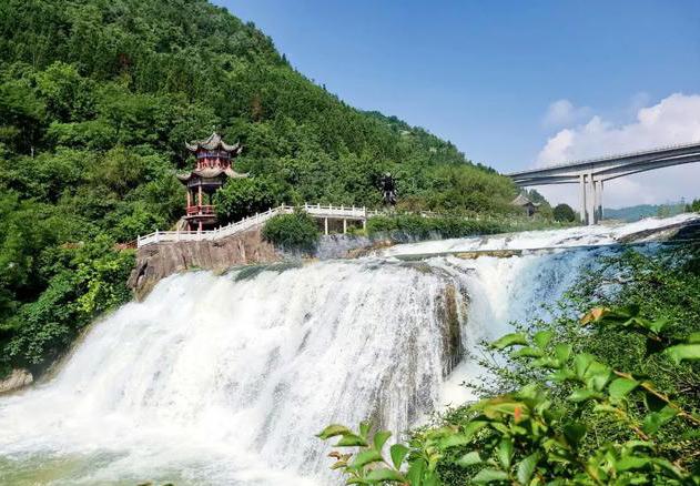 【高清组图】毕节响水滩瀑布观景正当时