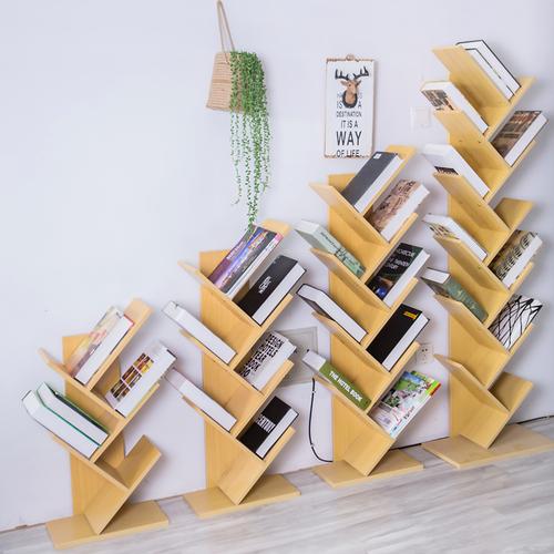 创意树型书架落地简易现代儿童小型树形书架小