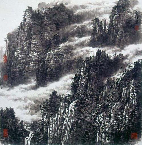 书中收录了当代国画名家张东林