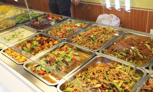 金东区 >> 美食 标签: 快餐美食餐馆 马上客自助式快餐(万达店)共多少