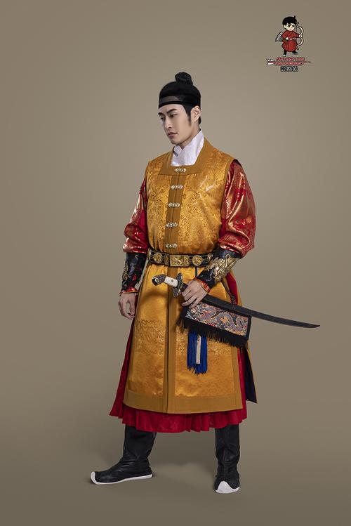 控弦司 暗织金飞鱼罩甲 锦衣卫飞鱼服汉服明制曳撒云肩道袍圆领