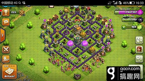 部落冲突七本怎么布阵 七本最强满防阵推荐