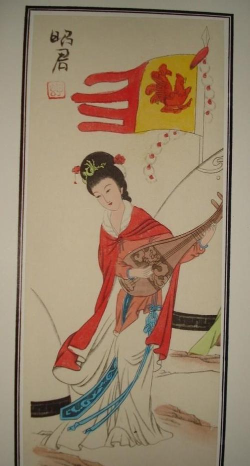 蕴云堂国画大量供应四美图人物画工笔国画