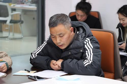 宿北中学王永兴老师发言