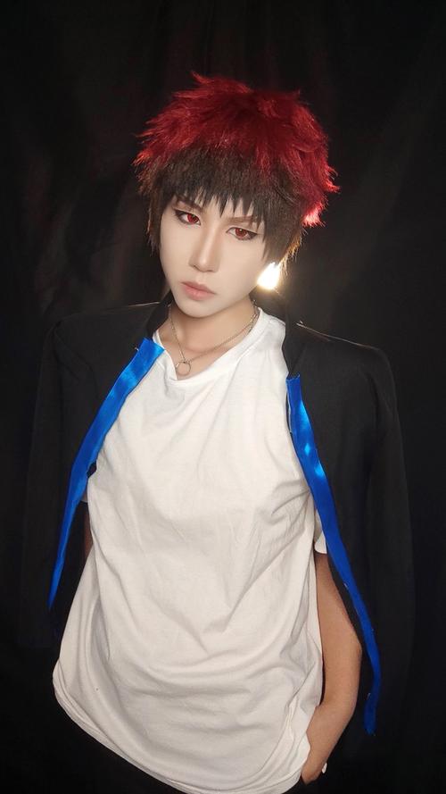 黑子的篮球火神大我cos试妆