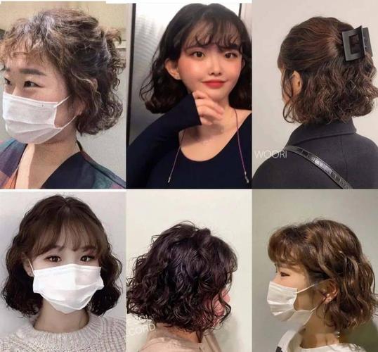 但是短发烫卷也需要选择正确的卷度,  烫小卷就比较挑人,  容易显老