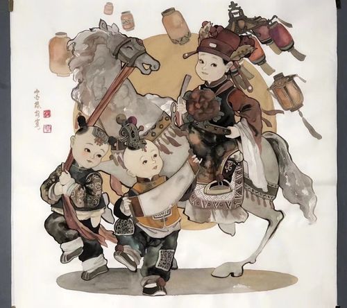 实力派画家金格格作品欣赏