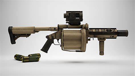 美国的十二响连环炮——mm-1式榴弹发射器