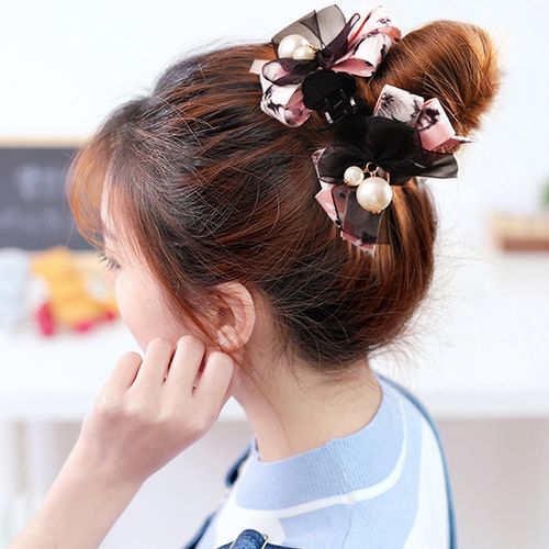 发卡头饰夹子刘海成人时尚抓夹韩国发夹优雅丸子头发饰顶夹发抓女