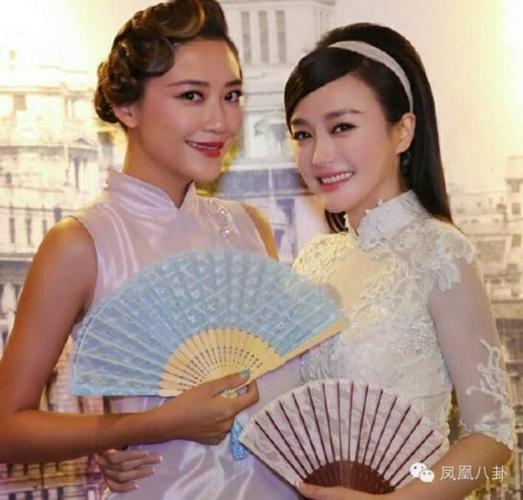甘薇,李小璐,刘芸,秦岚,或许是因为关系好吧,四个人如今也越长越像.